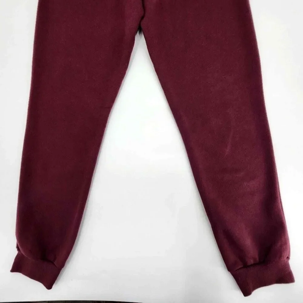 The Children's Place Uniform Fleece Jogger Pants Girl's Size 16 Burgundy Red